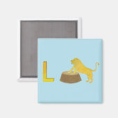 Aimant Réfrigérateur Lion (Recto/Verso)