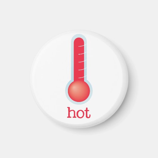 Aimant Réfrigérateur météo - HOT (Devant)