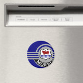 Aimant Réfrigérateur Mineure Morris bleu foncé (In Situ (Lave-vaisselle))