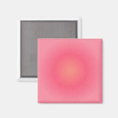 Aimant Réfrigérateur minimaliste rose (Recto/Verso)
