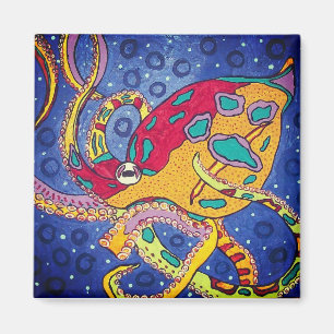 Aimant Réfrigérateur Octopus