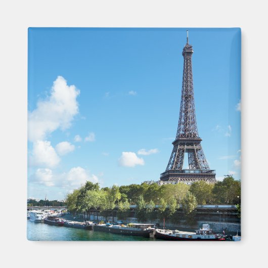 Aimant réfrigérateur place de destination (Devant)