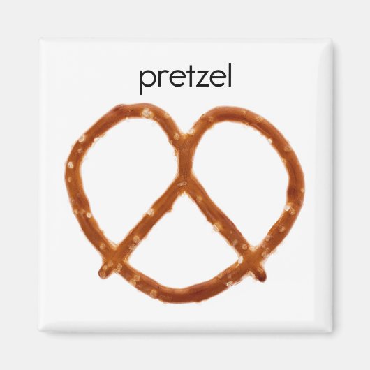 Aimant Réfrigérateur Pretzel (Devant)