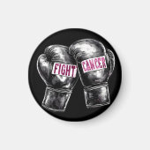 Aimant Réfrigérateur rose (Devant)