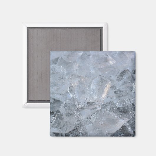 Aimant Refroidissement de la texture de la cube de glace (Recto/Verso)