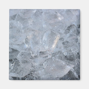 Aimant Refroidissement de la texture de la cube de glace
