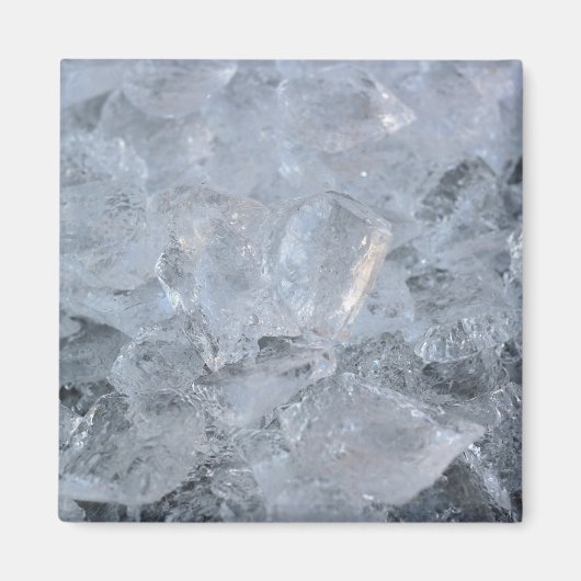 Aimant Refroidissement de la texture de la cube de glace (Devant)
