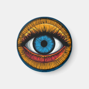 Aimant 🌿 Regard Mauvais Lumineux Vibrant ✨ Protection Ar