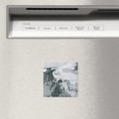 Aimant Regarder le combat à Bunker Hill illustration (In Situ (Lave-vaisselle))