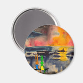 Aimant regarder le coucher du soleil (Recto/Verso)