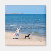 Aimant Regardez dans le ciel (Devant)