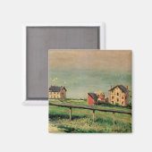 Aimant Régate à Villerville par Gustave Caillebotte (Recto/Verso)