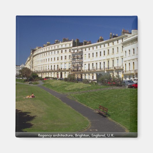 Aimant Regency architecture, Brighton, Angleterre, Royaum (Devant)