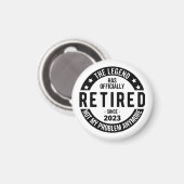 Aimant régime de retraite (Recto/Verso)