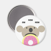 Aimant Régime Koala Donut (Recto/Verso)