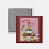 Aimant Régime méditerranéen (Recto/Verso)