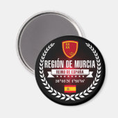 Aimant Région de Murcia (Recto/Verso)