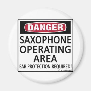 Aimant Région d'opération de saxophone