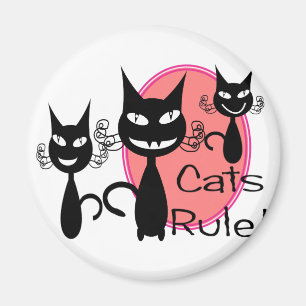 Aimant Règle de chats ! ! ! ! ! ! ! ! !