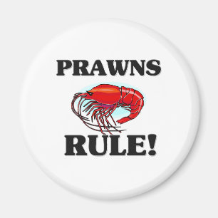 Aimant Règle de CREVETTES ROSES !