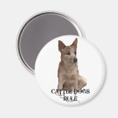 Aimant Règle des chiens de bétail (Recto/Verso)