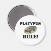 Aimant Règle PLATYPUS ! (Recto/Verso)