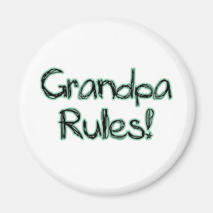 Aimant Règles de grand-papa !