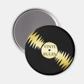 AIMANT RÈGLES VINYLES (Recto/Verso)