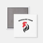 Aimant Réglez Votre Coq (Recto/Verso)