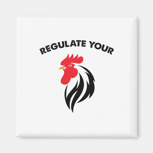 Aimant Réglez Votre Coq (Devant)