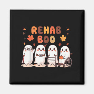 Aimant Rehab Boo Halloween Amusement Fantôme Thérapie Phy