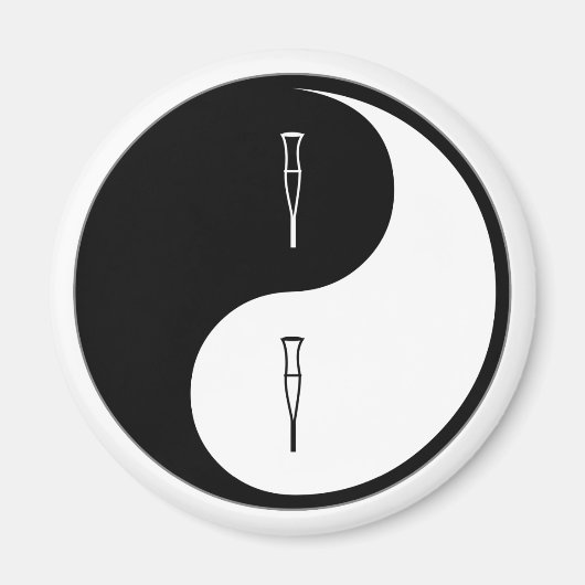 Aimant Réhabilitation de Yin Yang (Devant)