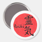 Aimant Reiki Calligraphie Et Word 1 (Recto/Verso)
