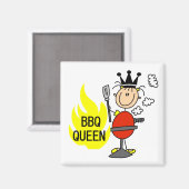 Aimant Reine BBQ (Recto/Verso)