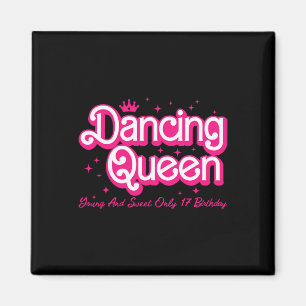 Aimant Reine Danse Jeune Et Douce Seulement 17 Anniversai