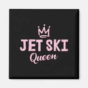 Aimant Reine de jet ski _ amatrice de jet-ski 