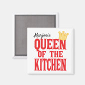 Aimant Reine de la cuisine (Recto/Verso)