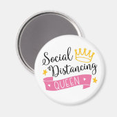 Aimant Reine de la détresse sociale (Recto/Verso)