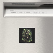 Aimant Reine de la Flamme Verte (In Situ (Lave-vaisselle))