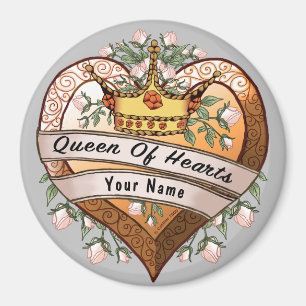 Aimant Reine de mon coeur