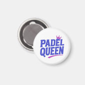 Aimant Reine de padel (Recto/Verso)