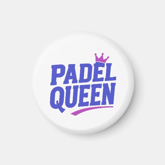 Aimant Reine de padel (Devant)