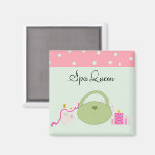 Aimant Reine de Spa (Recto/Verso)