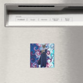 Aimant Reine des chats (In Situ (Lave-vaisselle))