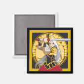 Aimant Reine des Coeurs (Recto/Verso)