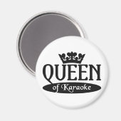 Aimant Reine du Karaoké (Recto/Verso)
