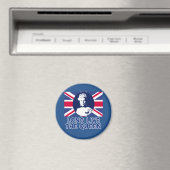 Aimant Reine Elizabeth II Vive la Reine (In Situ (Lave-vaisselle))
