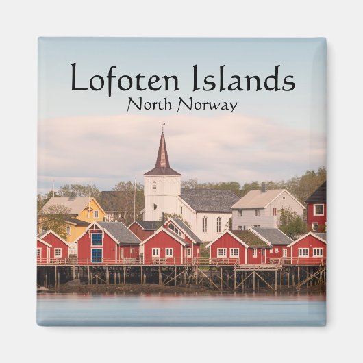 Aimant Reine Lofoten Norvège (Devant)