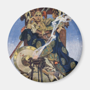 Aimant Reine Maeve Warrior Woman
