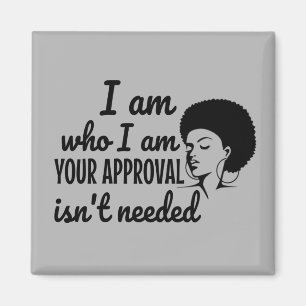 Aimant Reine noire afro-américaine